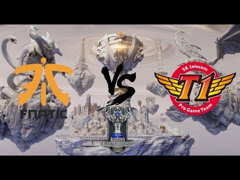 FNC vs SKT Highlights  Worlds 2019 Group C DAY 1