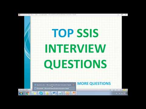 TOP SSIS Interview Questions Part 1