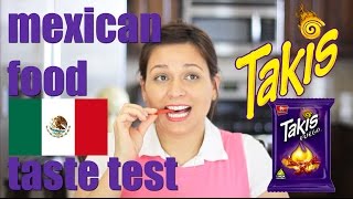 MEXICAN TAKIS FOOD TASTE TEST #4