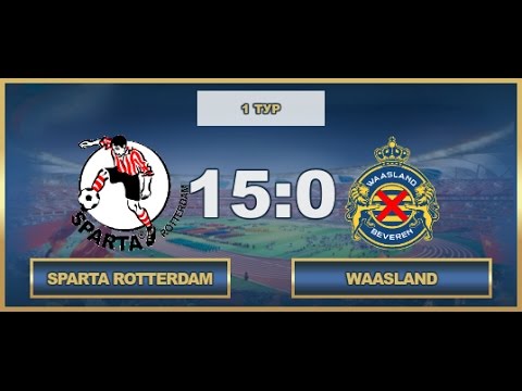 AFL17. Benelux. Premier. Day 1. Sparta - Waasland