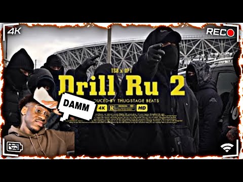 DAMMM TSB ft. OPT - DRILLRU 2 (Official Video)#russiandrill REACTION!!