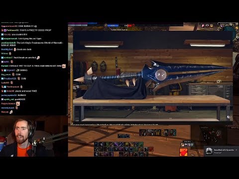 Asmongold Reacts to Master And Apprentice Make Thunderfury, Blessed Blade of the Windseeker
