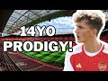 14-YEAR-OLD WIZARD Makes HISTORY at Arsenal! (Next Big Thing?)