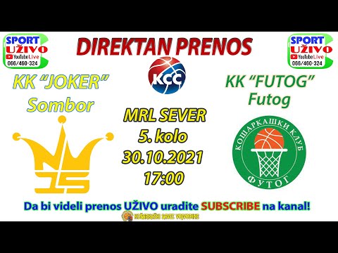 KK "JOKER" Sombor  - KK "FUTOG" Futog - 105 : 59