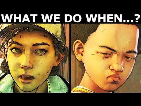 What Do We Do When We're Mad? - All Options - The Walking Dead Final Season 4 Episode 2