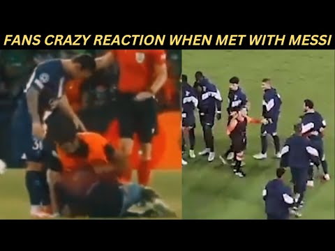 Young Fans Crazy Reaction When They Met Messi