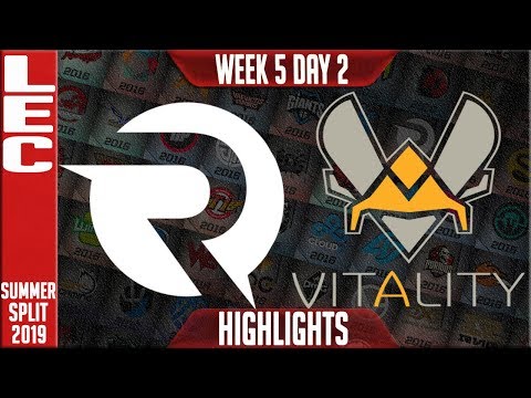 OG vs VIT Highlights | LEC Summer 2019 Week 5 Day 2 | Origen vs Vitality