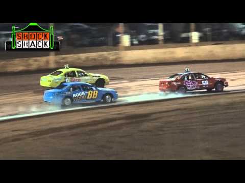 Street Stocks - Heat 1 - Australian Title - Kalgoorlie Speedway - 28.02.15