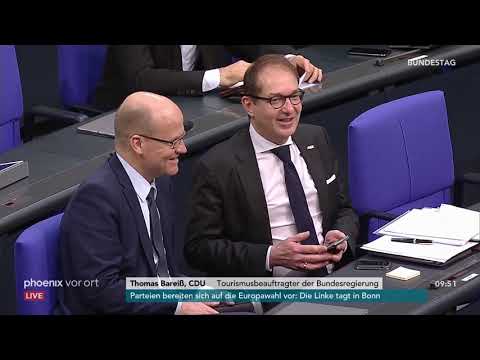 Bundestagsdebatte zur nationalen Tourismusstrategie am 22.02.19
