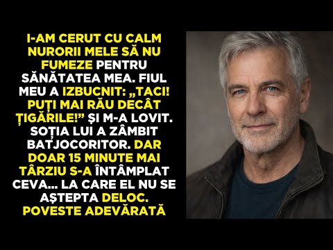 „Taci, bătrân împuțit!” – fiul meu a regretat aceste cuvinte doar 15 minute mai târziu