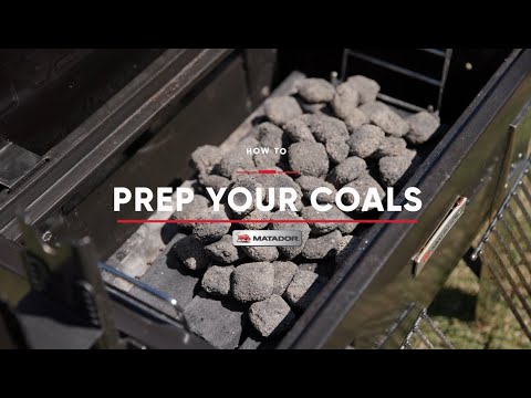 How To Prep Your Coals - Matador BBQs