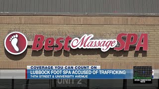Lubbock massage establishment closed for suspected human trafficking