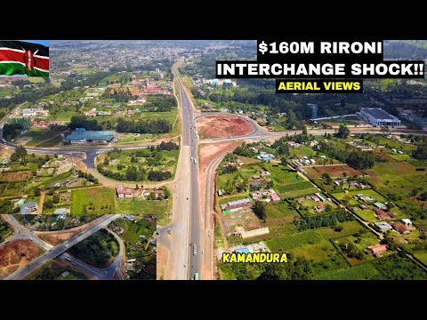 Finally Finished? $160M Rironi Interchange | Aerial Views SHOCK