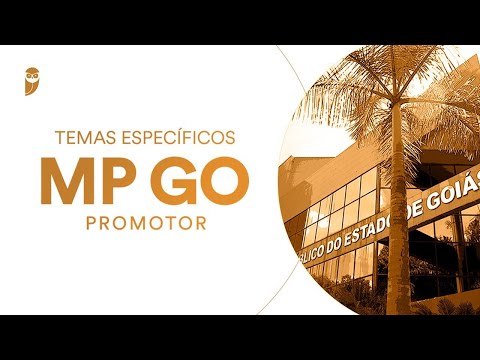 Curso Temas específicos: MP GO (Promotor): Direitos Difusos, Coletivos e Individuais Homogêneos