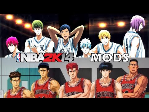 Slam Dunk vs. Kuroko Mod For NBA 2K14 in 2025! (FULL TUTORIAL)