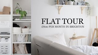 Flat Tour | £800 Studio in Brighton, UK.