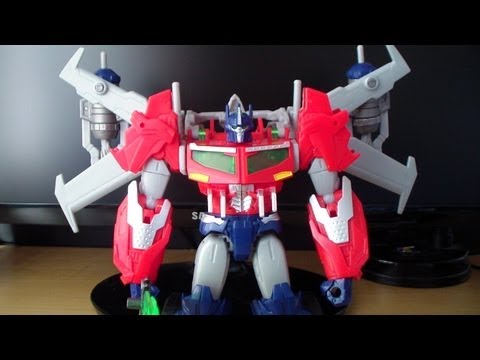 Transformers - Prime Beast Hunters Voyager Optimus Prime Review