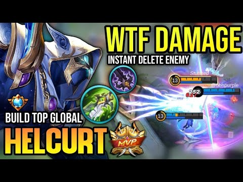 HELCURT BEST BUILD 2023 | TOP GLOBAL HELCURT GAMEPLAY | MOBILE LEGENDS✓