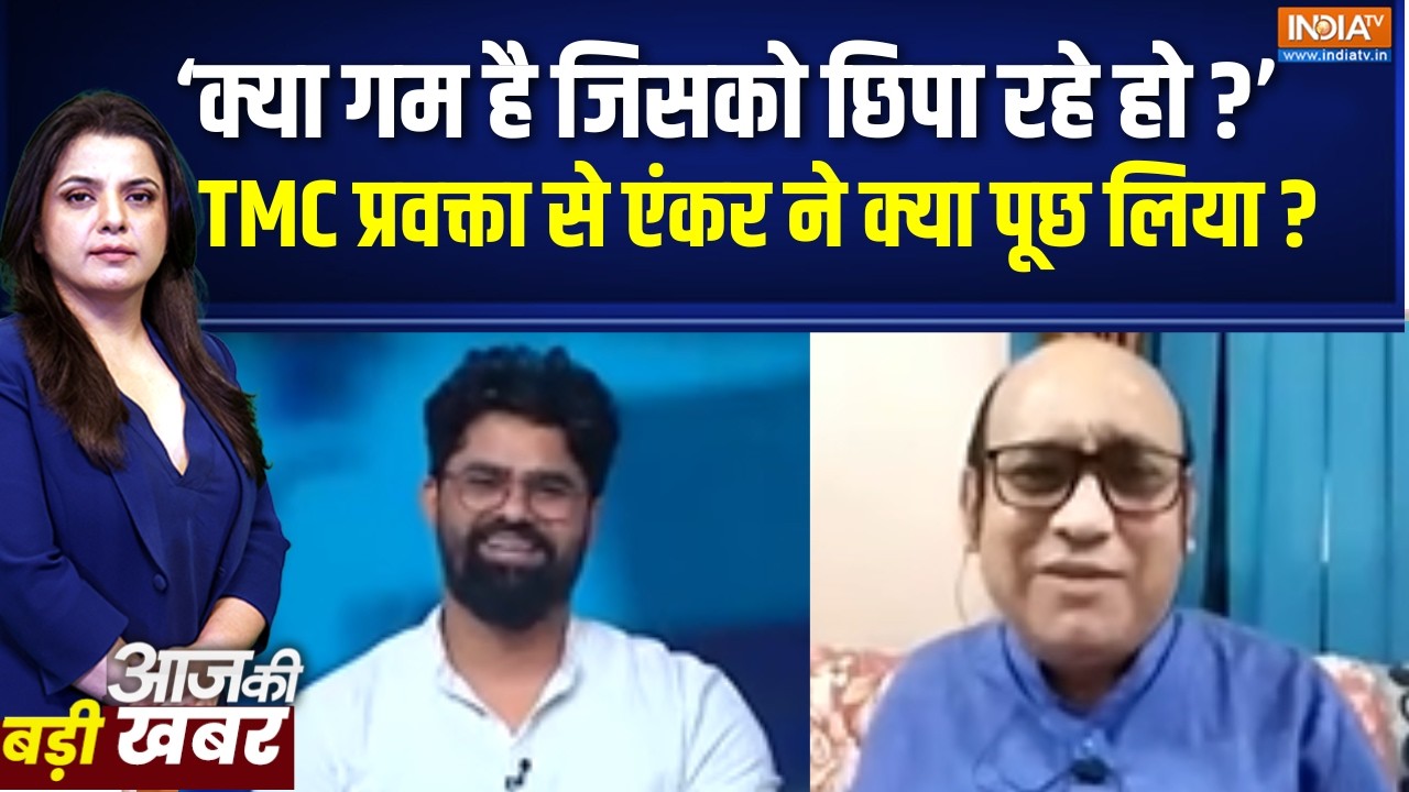 West Bengal Election: TMC प्रवक्ता को Anchor ने इस अंदाज में घेरा, कहा-क्य?