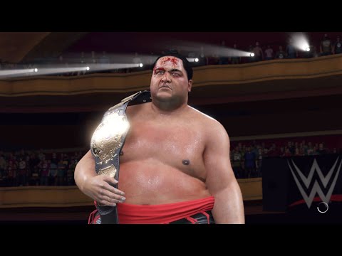 WWE 2K22 Yokozuna vs. "Hacksaw" Jim Duggan | WWF Universe Mode