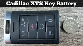 How To Replace CADILLAC XTS Remote Key Fob Battery 2013 - 2014 DIY Change Replacement XTS Batteries