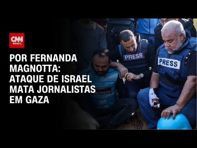 Análise: Ataque de Israel mata jornalistas em Gaza | CNN 360º