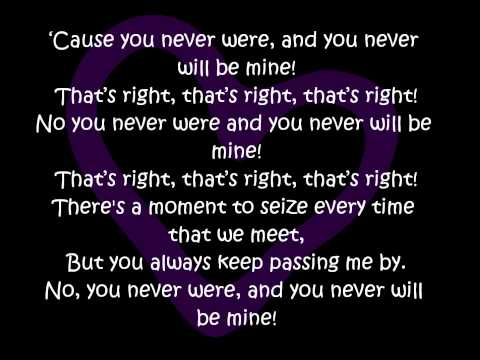 Rye Rye ft. Robyn-Never will be mine-Lyrics