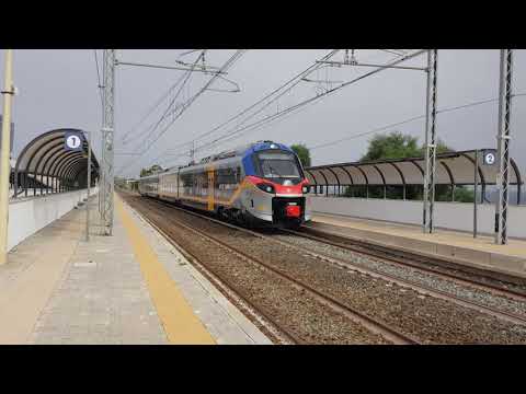 Treno Regionale Pop ETR 104 043 Regionale 93875 Melito di Porto Salvo-Lamezia Terme Centrale