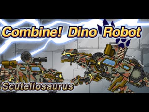 Scutellosaurus - Combine! Dino Robot Video