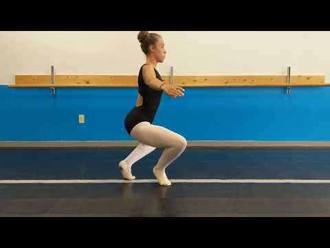 Grand Plié in 4th Position