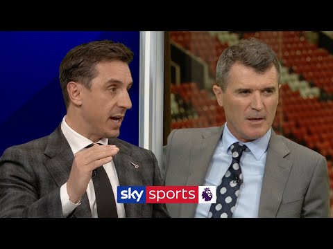 ゲイリー・ネビルとロイ・キーンは、サッカー選手の成功にはグラウンディングがいかに重要であるかを論じている。 (Gary Neville and Roy Keane discuss how important staying grounded is to a footballer's success)