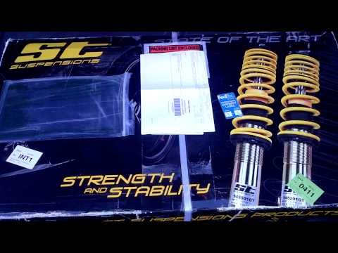 ST Coilovers for BMW E38 / 7 series / 740i Part 1/3