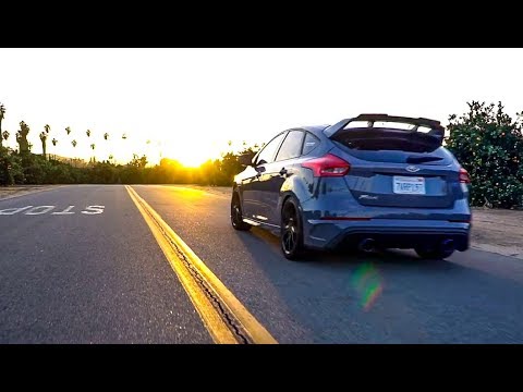 Ford Focus RS vs Audi RS3 / Acceleration 0-230 km/h & Exhaust
