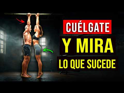 Qué Pasa en tu Cuerpo Cuando Te CUELGAS de UNA BARRA Cada Día (Increíble)