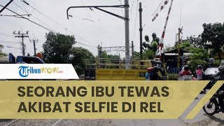 Seorang IRT Tewas Tertabrak Kereta saat Selfie di Dekat Rel, Pihak KAI: Sudah Diperingatkan