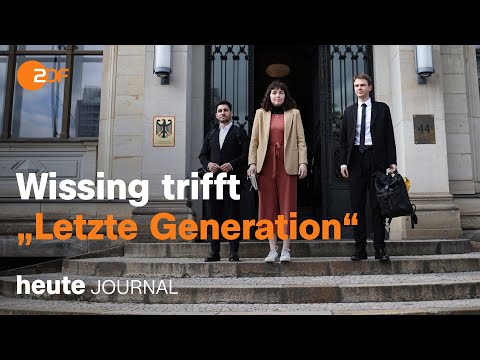 heute journal am 02.05.23: Wissing trifft "Letzte Generation", "Digital Services Act" (english)