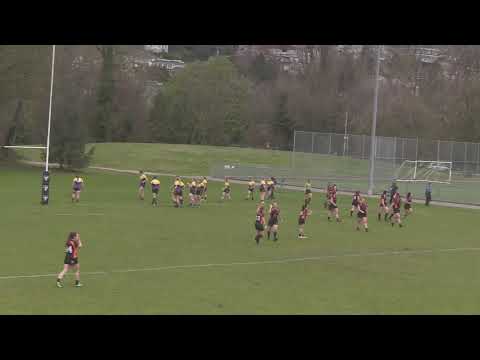 BC Women's Div 1 semi final Meraloma (Blk) vs Kamloops (Yellow) April 22/23
