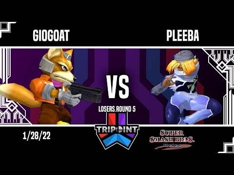 Joey's Birthday Bash - Losers Round 5 - GI0GOAT(Fox) Vs. Pleeba(Sheik)