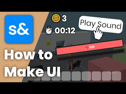 How to make UI in S&box 2024 (Vitals, Healthbar, Inventory & Pause Menu)
