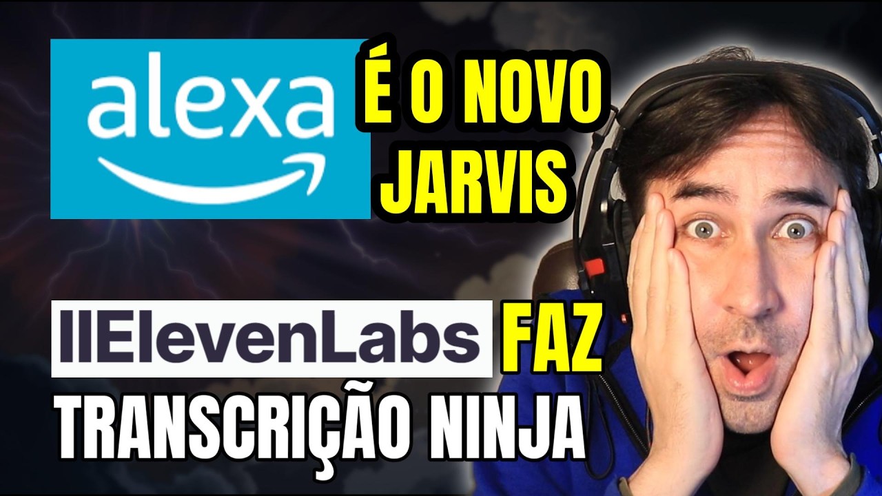 NOVA ALEXA+ da Amazon Promete ser O Jarvis em Casa e Transcrição de Voz da ElevenLabs INCRÍVEL