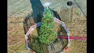 Rio Rancho Parks & Rec Christmas Tree set up 2023