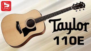 Video thumbnail for Электроакустическая гитара TAYLOR 110E (дредноут с подключением) by PopMusicRu