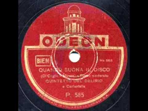 Carlastella e Quintetto del Delirio - Quando suona il disco.wmv