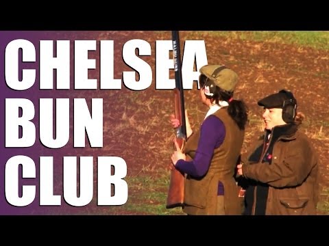 Chelsea Bun Club women go pheasant shooting Chelsea Bun Club women go pheasant shooting