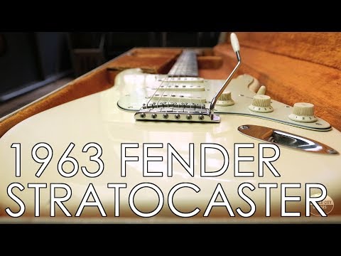 "Pick of the Day" - 1963 Fender Stratocaster Olympic White