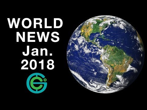 世界新聞2018年1月（現在地理） (WORLD NEWS January 2018 (Geography Now))