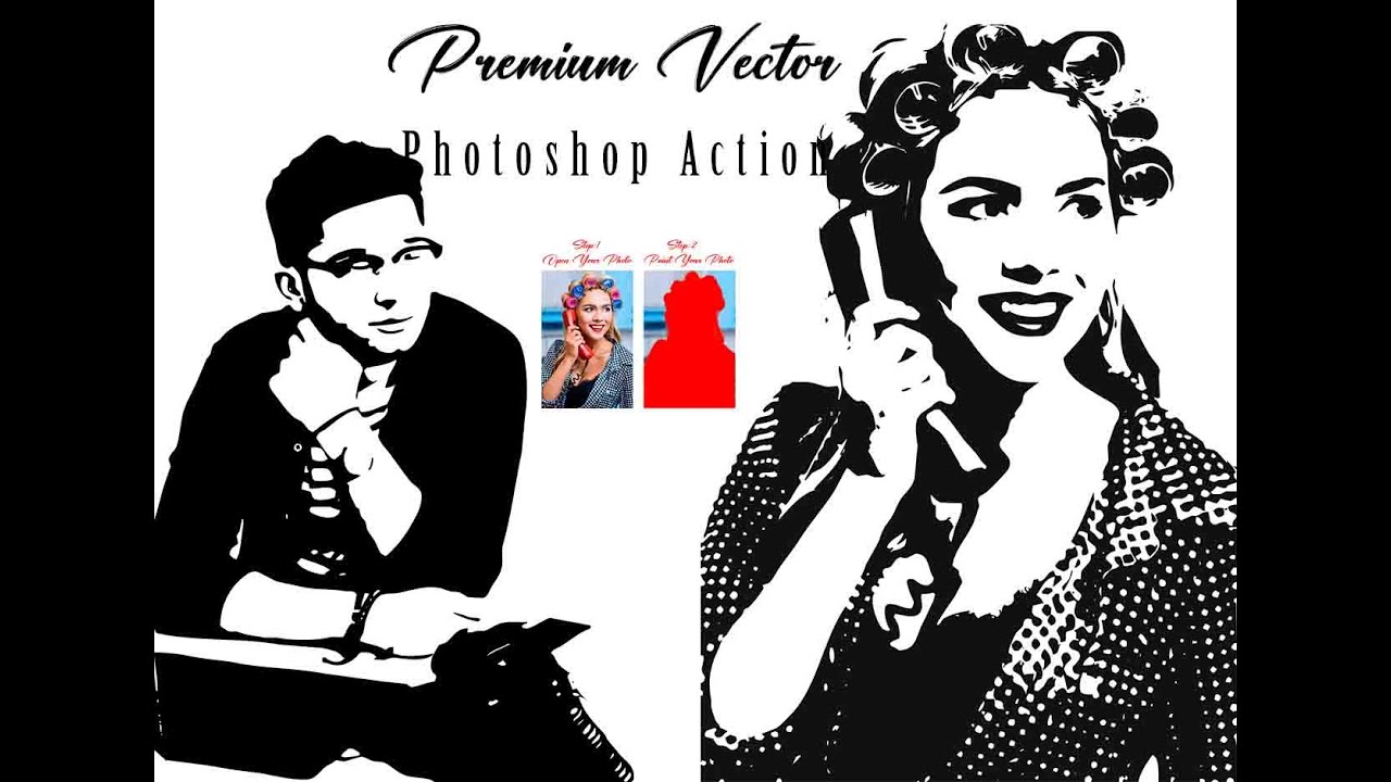 Premium Vector  Photoshop Action