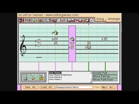 Mario Paint Composer - Gargoyle's Quest 2 - Labyrinth