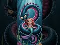 The Mermaid Child Trapped By The Sea Serpent A Brave Rescue ‍ ️ Shorts Viralshorts Viralvideo