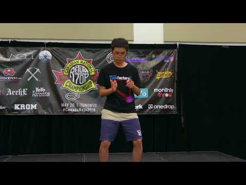 Andrew Ng - 1A Final - 14th Place - Canada Nationals 2018 - Presented by Yoyo Contest Central